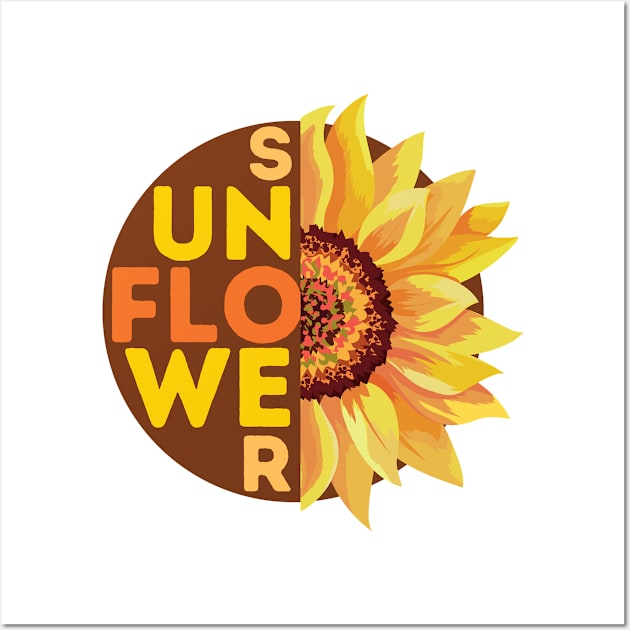 sunflower Wall Art by Sam D